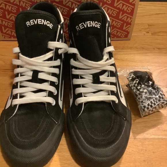 Revenge x Storms Volume 2 High Top Black White Mens Size 9 - Picture 10 of 15
